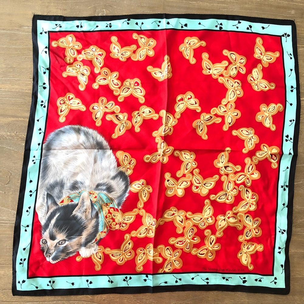 Metropolitan Museum of Art 100% Silk Women’s Scarf